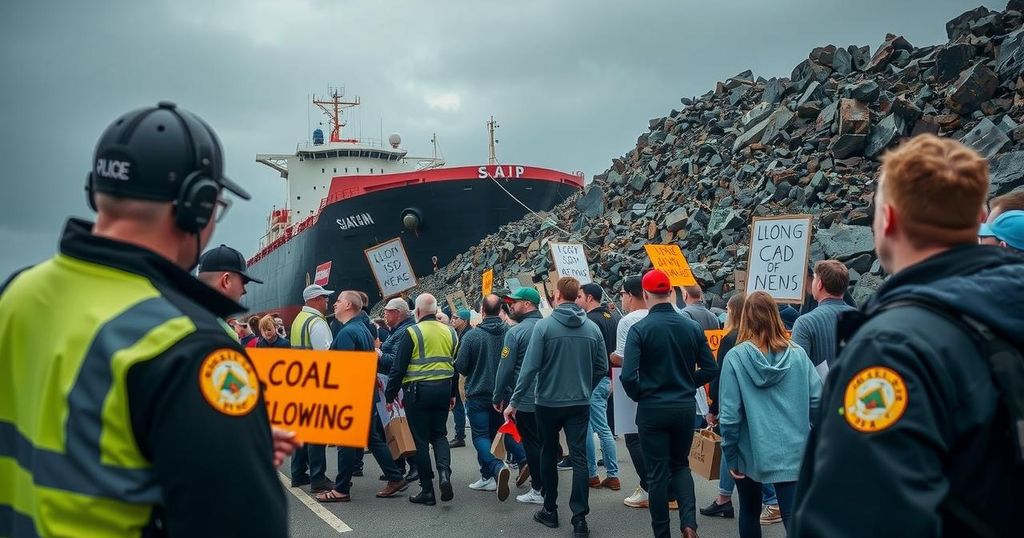 170 Arrested in Climate Protest at Port of Newcastle, Australia