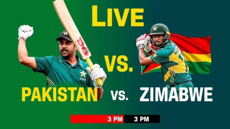 Pakistan vs Zimbabwe 3rd ODI: Live Streaming and Match Details