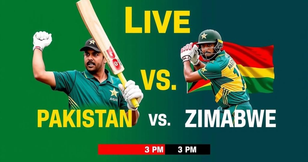 Pakistan vs Zimbabwe 3rd ODI: Live Streaming and Match Details