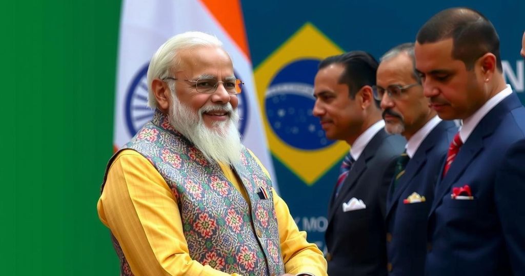 Prime Minister Modi Commences Five-Day Diplomatic Tour in Nigeria, Brazil, and Guyana