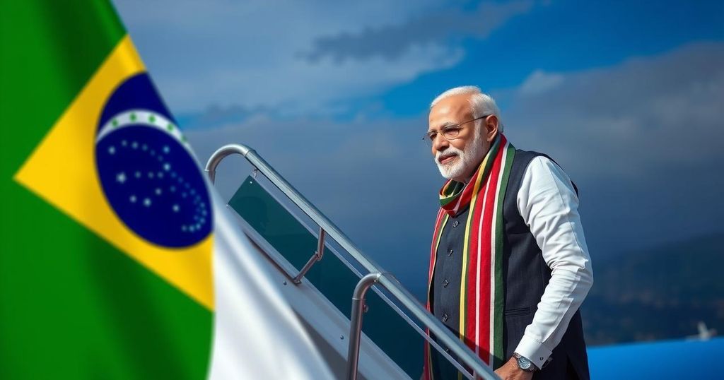 PM Modi Arrives in Brazil for G20 Summit After Productive Nigeria Visit