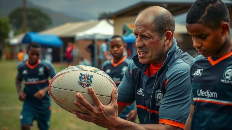 Prince William Showcases Rugby Skills During South Africa Township Visit