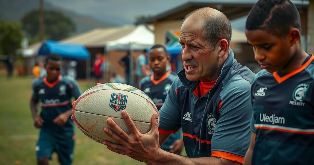 Prince William Showcases Rugby Skills During South Africa Township Visit