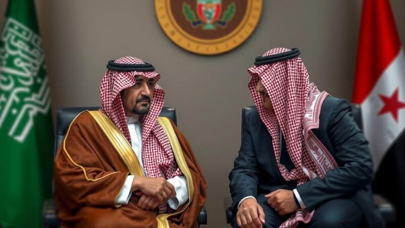 Saudi Arabia and Syria Enhance Dialogue Amid Renewed Regional Tensions