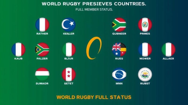 Egypt, Guatemala, and Lesotho Achieve Full Membership Status in World Rugby