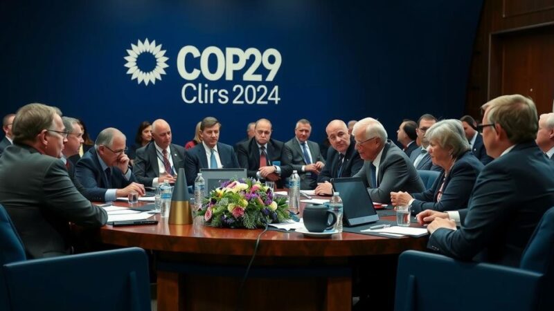 COP29: Global Leaders Continue Discussions on Climate Payments