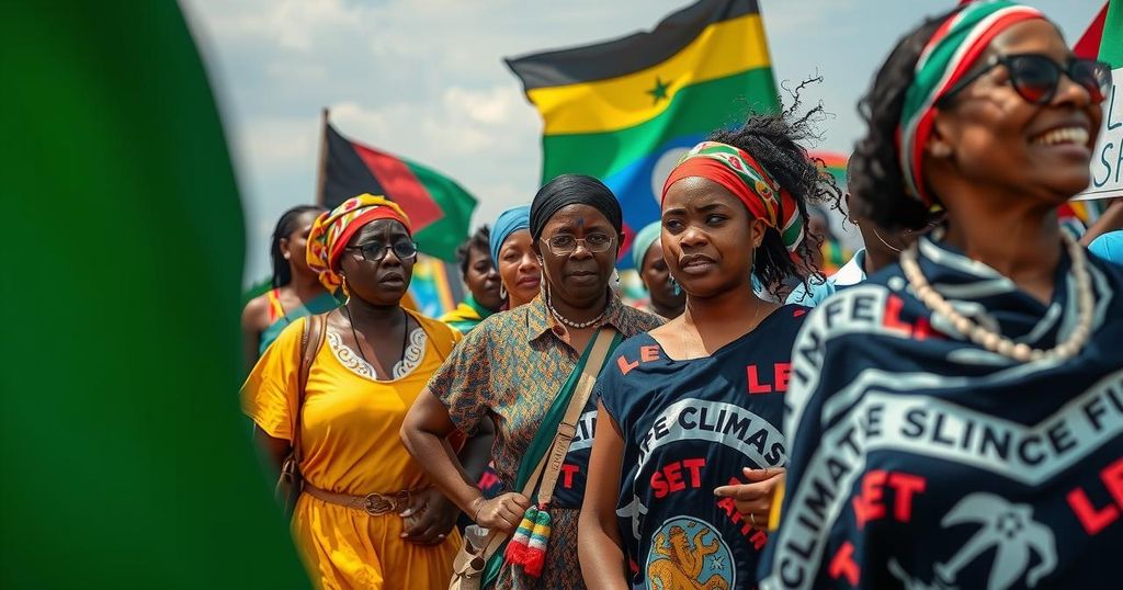 Senegalese Women March for Climate Justice Ahead of COP29