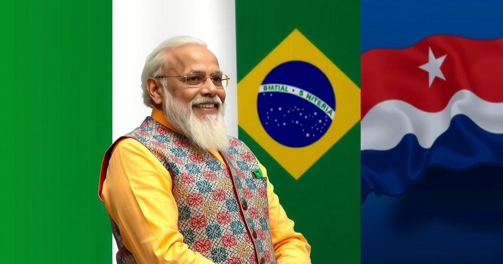 PM Modi Commences 5-Day Diplomatic Visit to Nigeria, Brazil, and Guyana