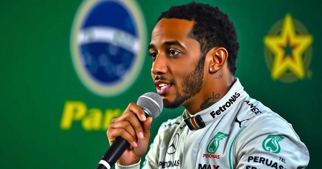 Lewis Hamilton Reflects on Brazil Race Disappointment and Commitment to Mercedes