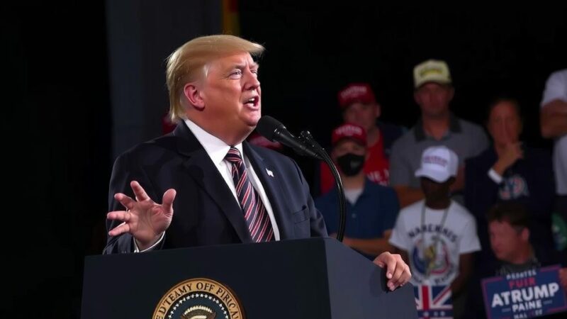 Trump Voices Regret Over Leaving White House at Rally in Pennsylvania