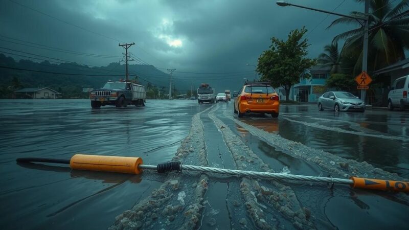 Severe Flooding in Northern Philippines Following Tropical Storm Toraji