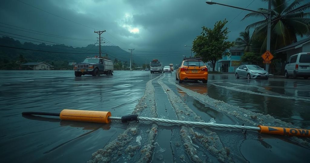 Severe Flooding in Northern Philippines Following Tropical Storm Toraji