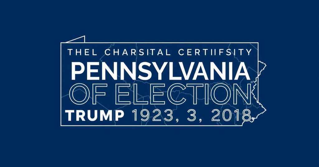 Pennsylvania Certifies 2024 Election Results Amidst Stable Process