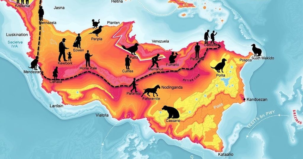 The Dynamics of Migration in the Colombian Amazon and Guiana Shield