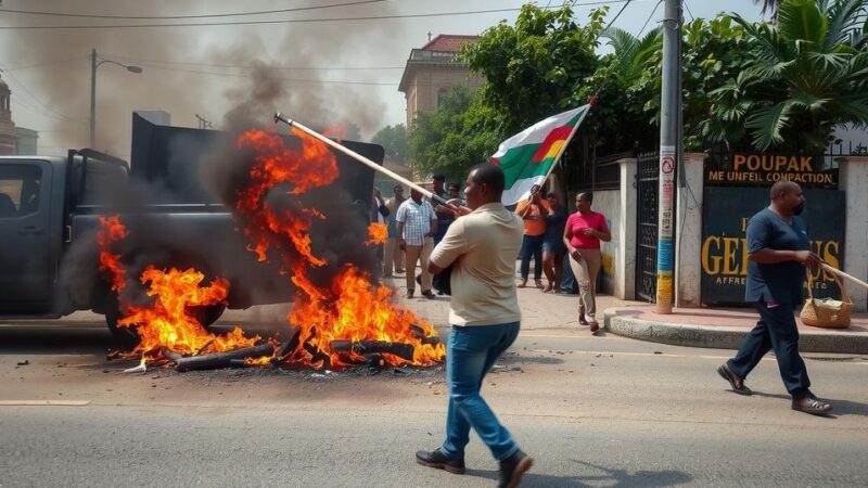 Violence Erupts in Mozambique Following Contested Elections, Causing 125 Fatalities