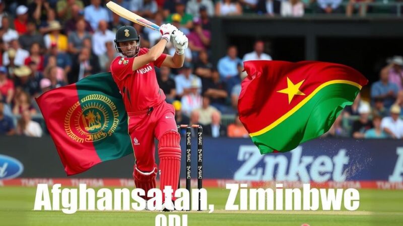 Zimbabwe vs Afghanistan: First ODI Set to Begin on December 17, 2024