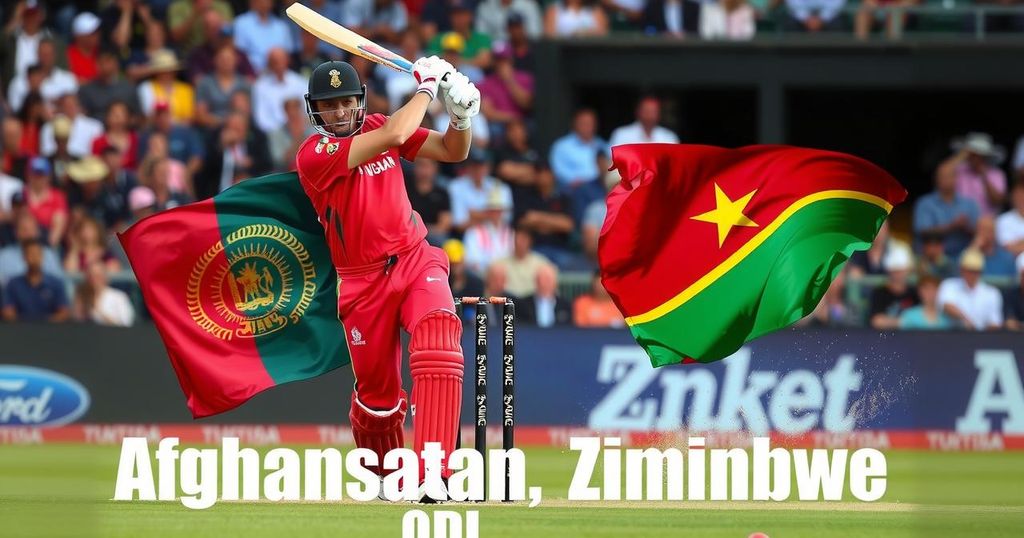 Zimbabwe vs Afghanistan: First ODI Set to Begin on December 17, 2024