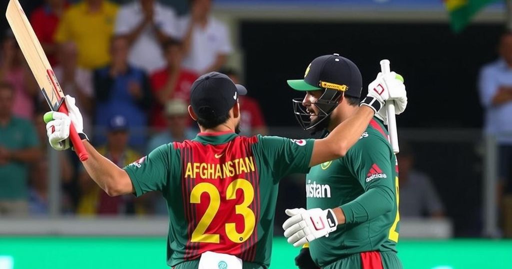 Afghanistan Achieves Dominant 232-Run Victory Over Zimbabwe in Second ODI