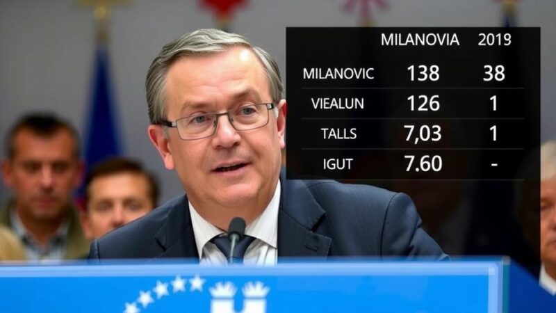 Early Results Indicate Incumbent Zoran Milanovic to Win Croatia’s Presidential Election