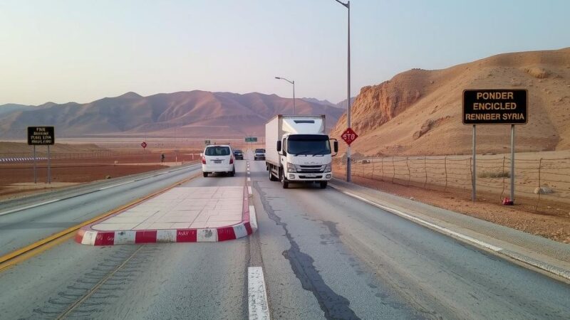 Jordan Reopens Jaber Border Crossing with Syria to Enhance Trade