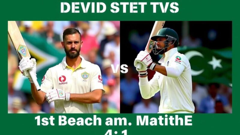 South Africa vs Pakistan 1st Test: Live Streaming Details and Key Insights