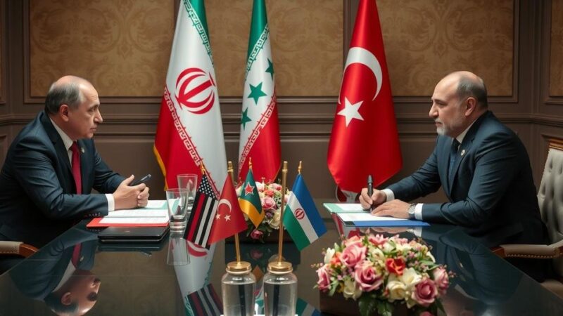 Turkey, Russia, and Iran Convene to Address Syrian Civil Conflict Dynamics