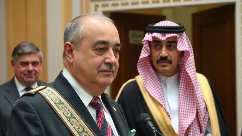 Syrian Foreign Minister’s Initial Diplomatic Trip to Saudi Arabia