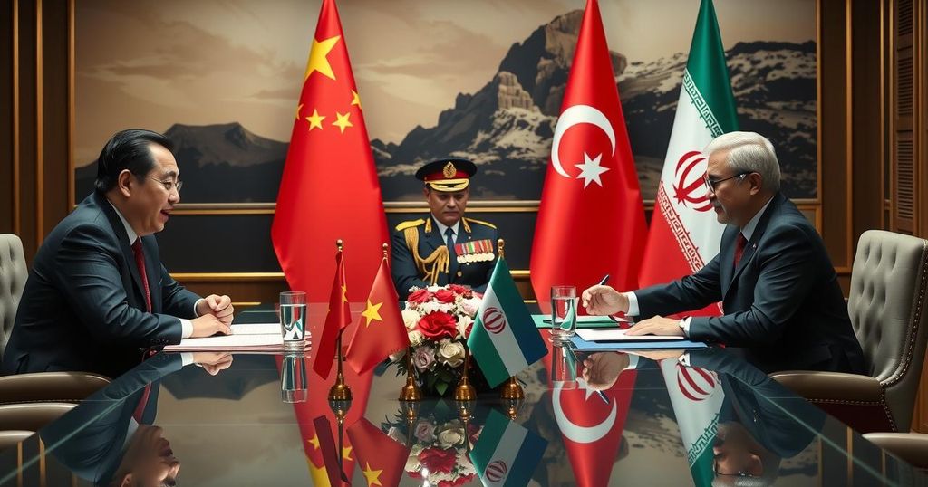 China and Iran Foreign Ministers Convene to Address Middle Eastern Crises