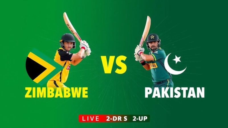 Zimbabwe vs Pakistan: 1st T20I Match Overview and Details