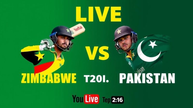 Zimbabwe vs Pakistan 1st T20I Live Streaming and Telecast Details