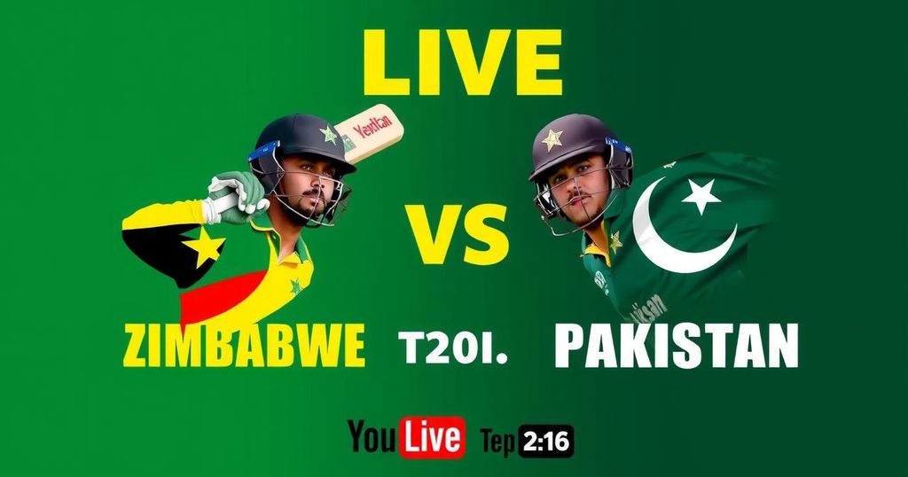 Zimbabwe vs Pakistan 1st T20I Live Streaming and Telecast Details