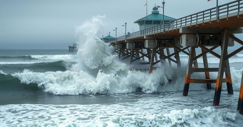 Tragic High Surf in Santa Cruz: Pier Collapse and Rescues Underline Coastal Dangers