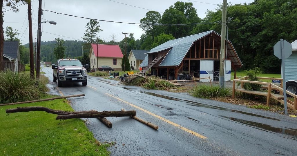 Rural Pennsylvania Counties Face Long Recovery After Tropical Storm Debby