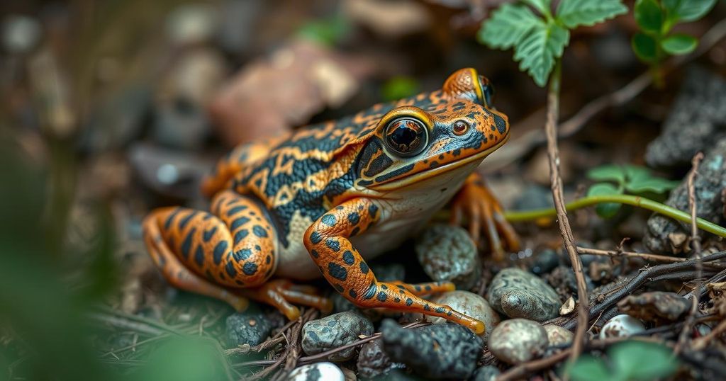 Helmeted Water Toad Faces Threats from Climate Change and Habitat Loss in Chile