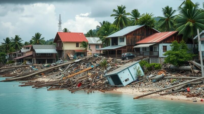 Devastation in Mayotte Following Tropical Cyclone Chido