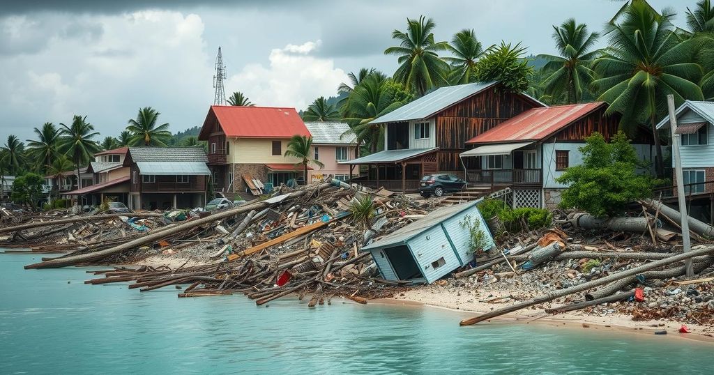 Devastation in Mayotte Following Tropical Cyclone Chido