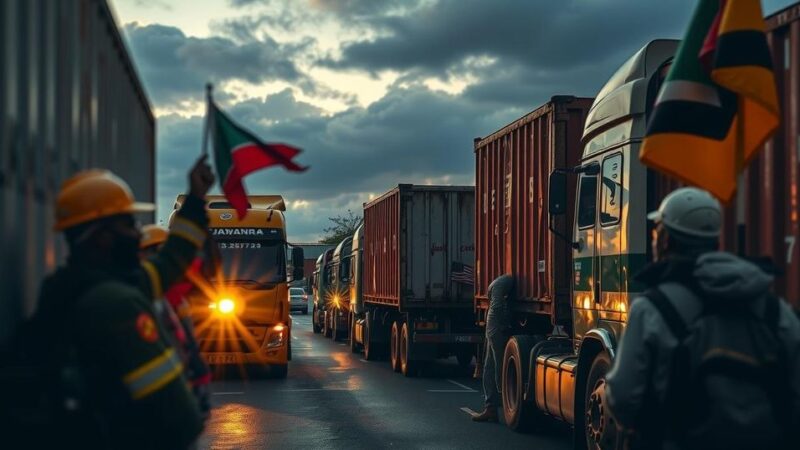 East African Truck Operators Strike Over New Tax at South Sudan Border