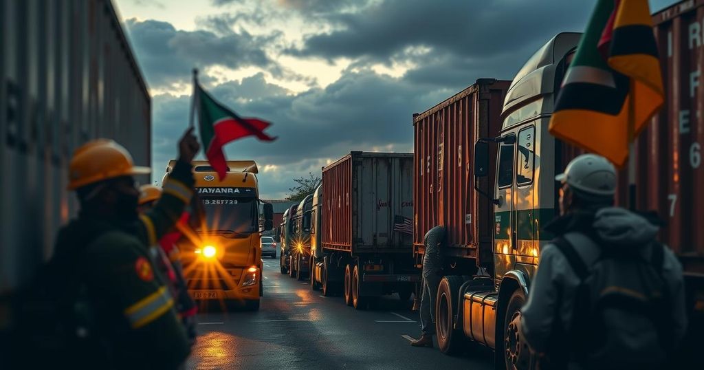 East African Truck Operators Strike Over New Tax at South Sudan Border