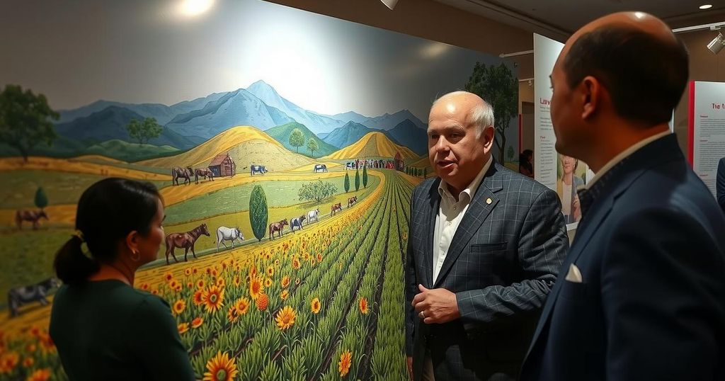 Ambassador Davoli Launches ‘Childhood and Rural Education’ Exhibition in Ecuador