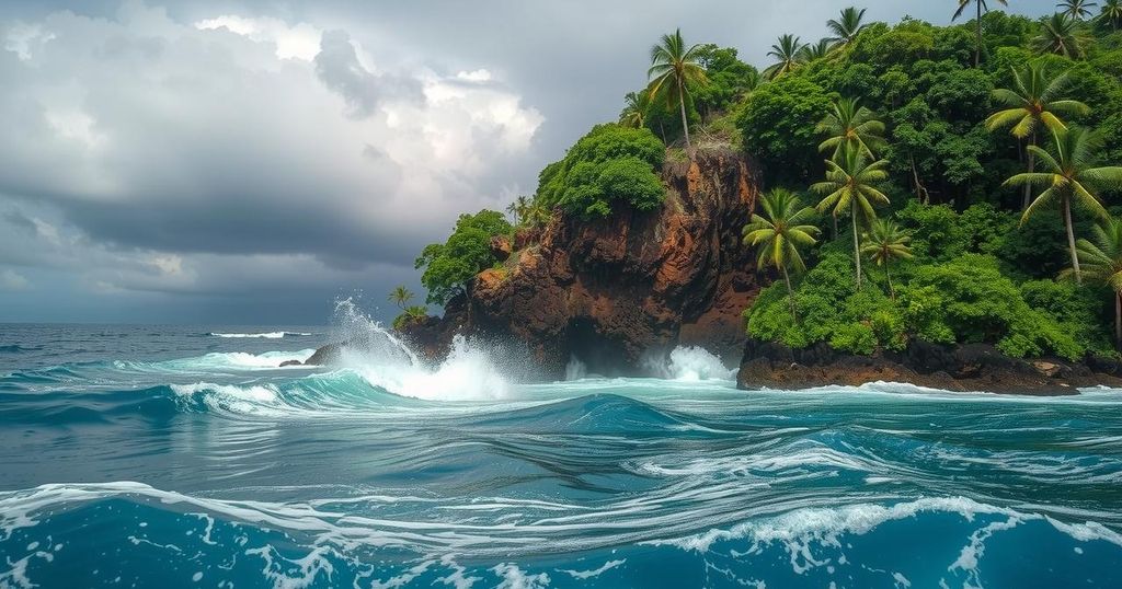 Impact of Climate Change on Tropical Storm Chido in Mayotte