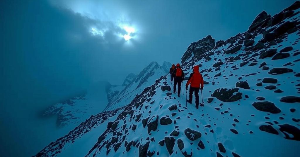 Search Hindered by Weather for Missing Climbers on Aoraki, New Zealand