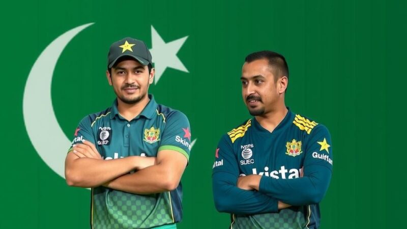 Pakistan T20 Squad Announced for First Match Against Zimbabwe