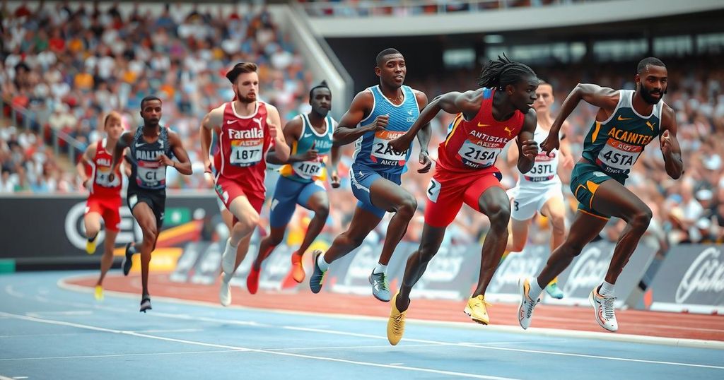 Lyles and Knighton Lead Men’s 200m Finalists at Paris 2024