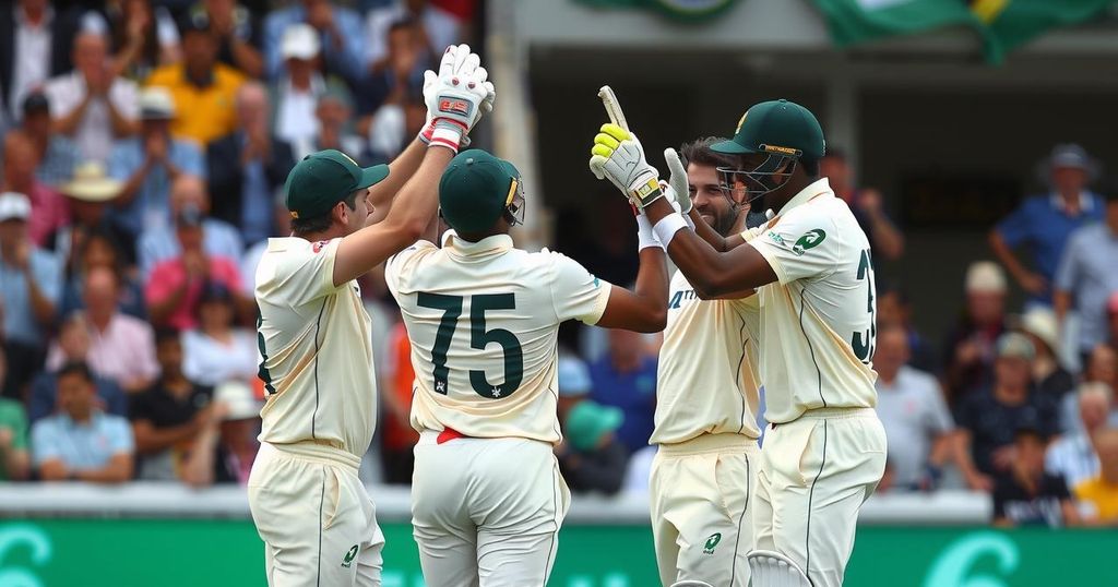 Bosch and Jansen Lead South Africa’s Charge Against Pakistan in 1st Test