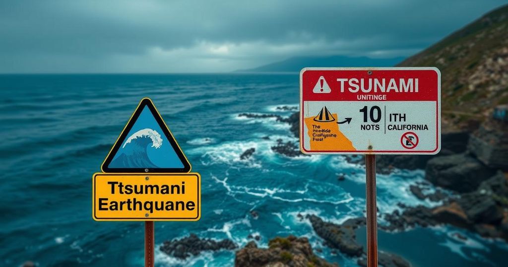 Tsunami Warning Issued Following 7.3 Magnitude Earthquake Near Eureka, California