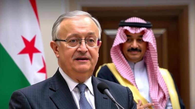 Syria’s New Foreign Minister to Visit Saudi Arabia in First Official Trip