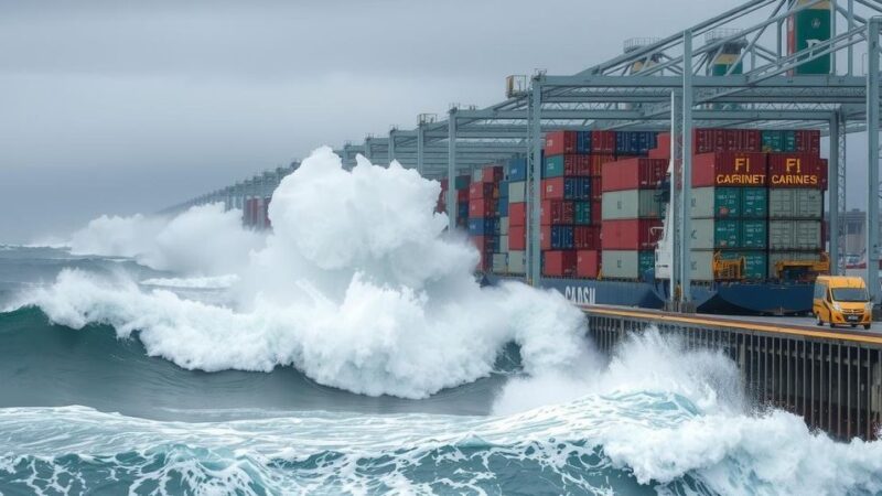 Ecuador and Peru Face Devastating Waves: One Fatality and Port Closures