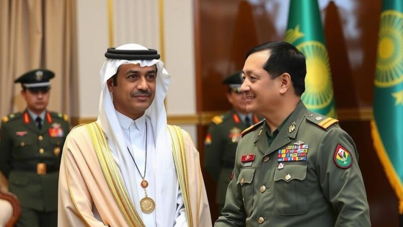 Sheikh Mansour bin Zayed Hosts Kazakhstan’s Defence Minister for Cooperation Talks