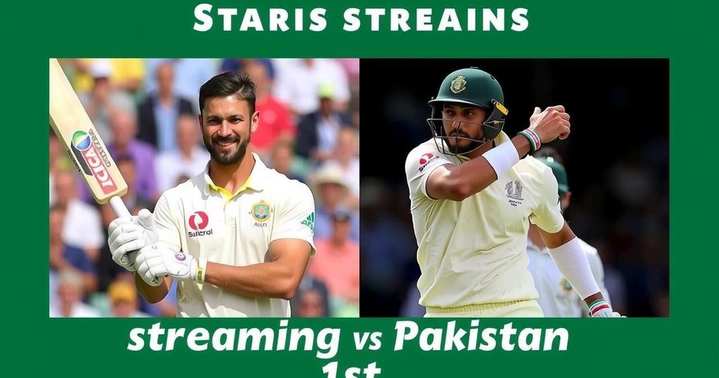 How to Watch South Africa vs Pakistan Live Stream: 1st Test Details