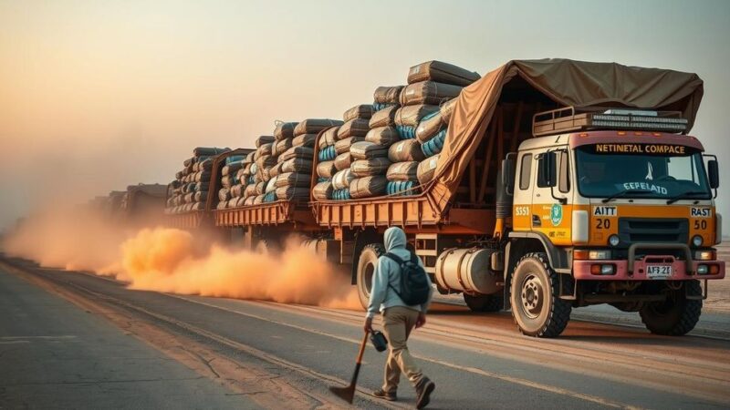 First Aid Convoy Arrives in Khartoum Amid Ongoing Humanitarian Crisis